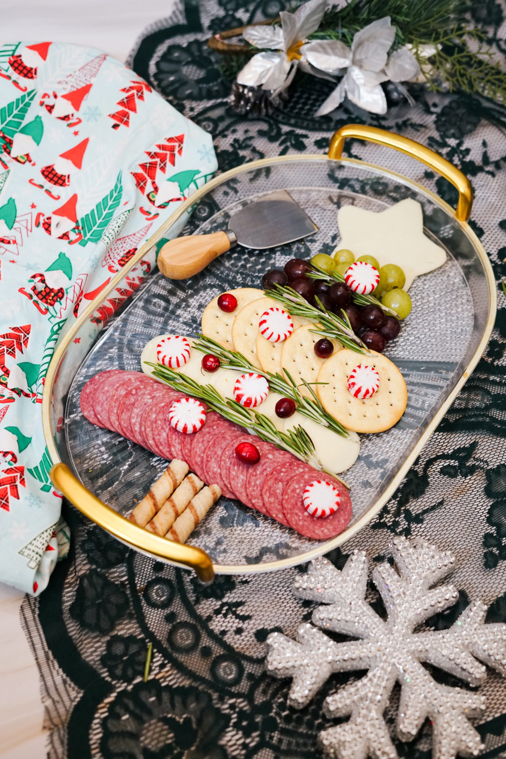Christmas Tree Charcuterie Board