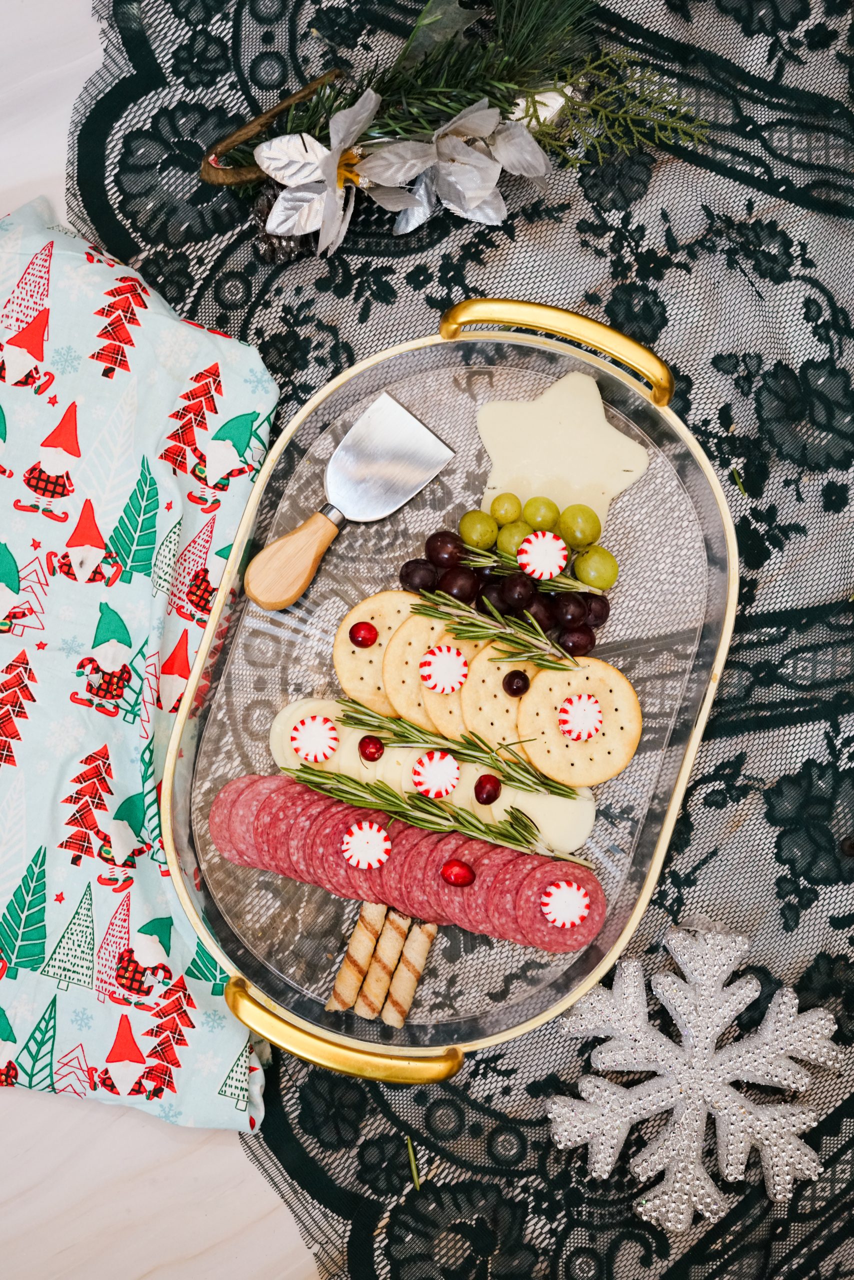 Tree Christmas charcuterie