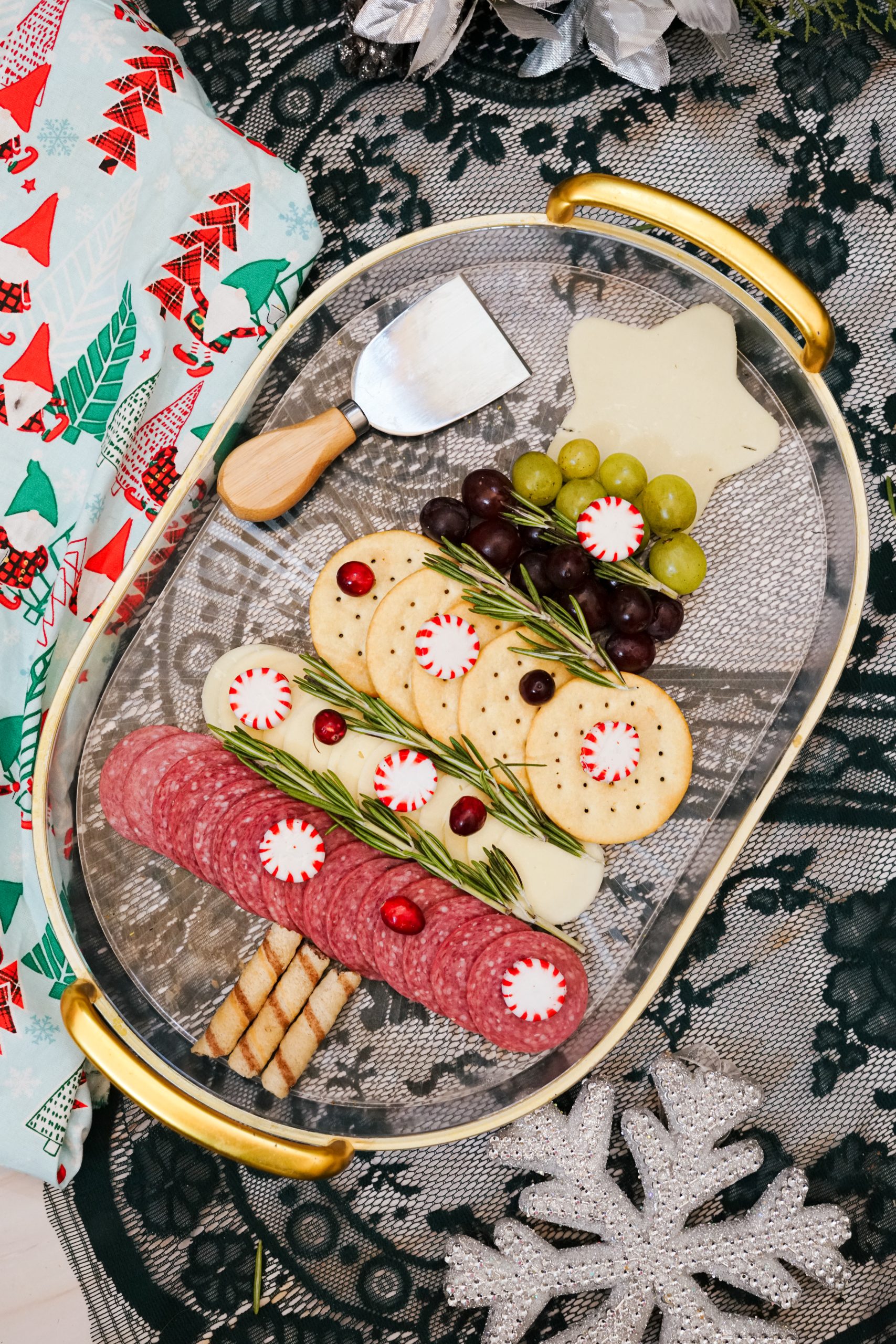 Christmas Tree Charcuterie Board