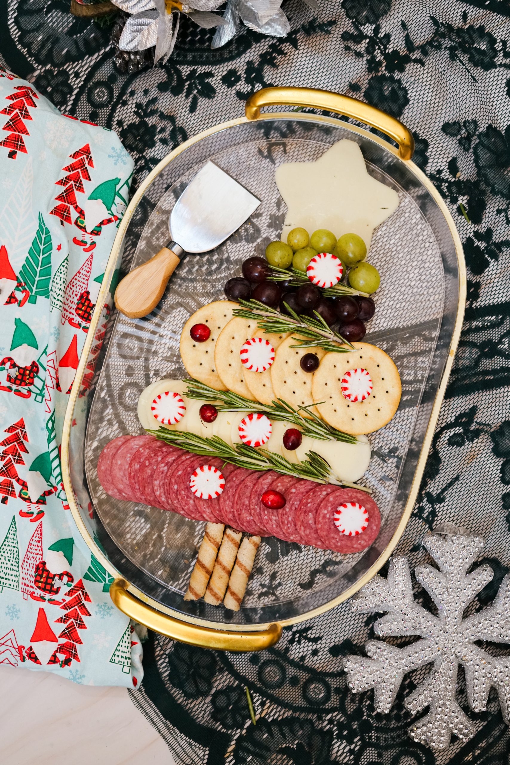 Christmas Tree Charcuterie Board