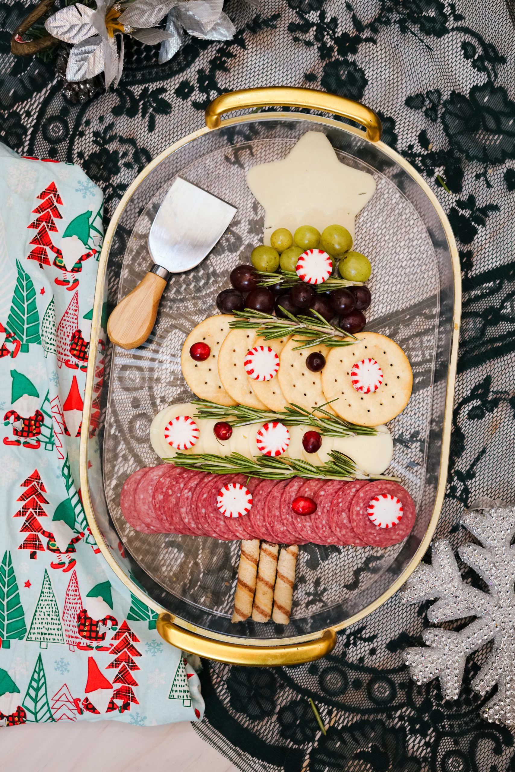 Tree Christmas charcuterie