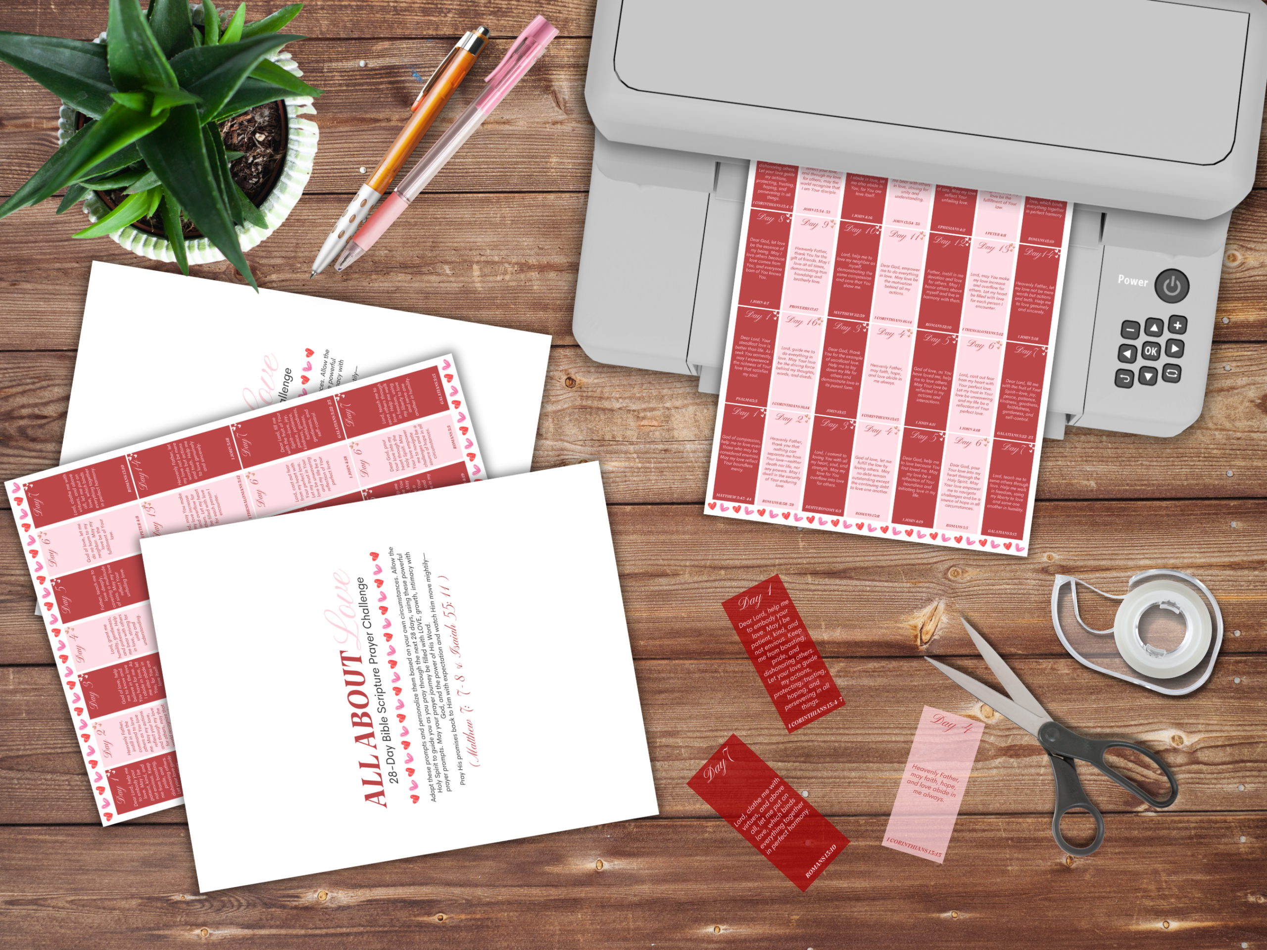 28 love bible prayer challenge