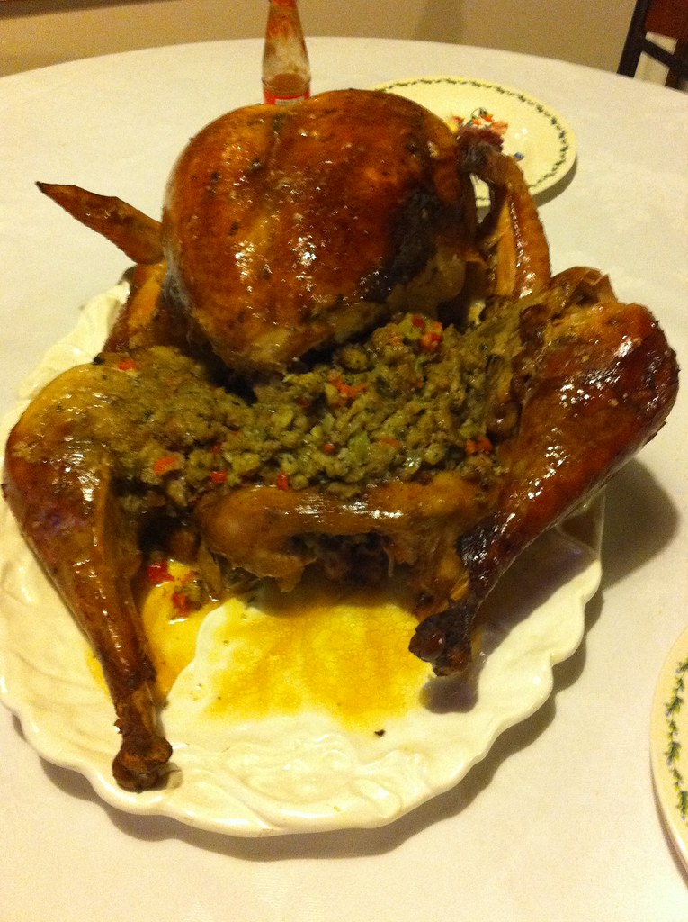 Stuffing or Dressing Left Inside Poultry (Image Credits: Flickr)