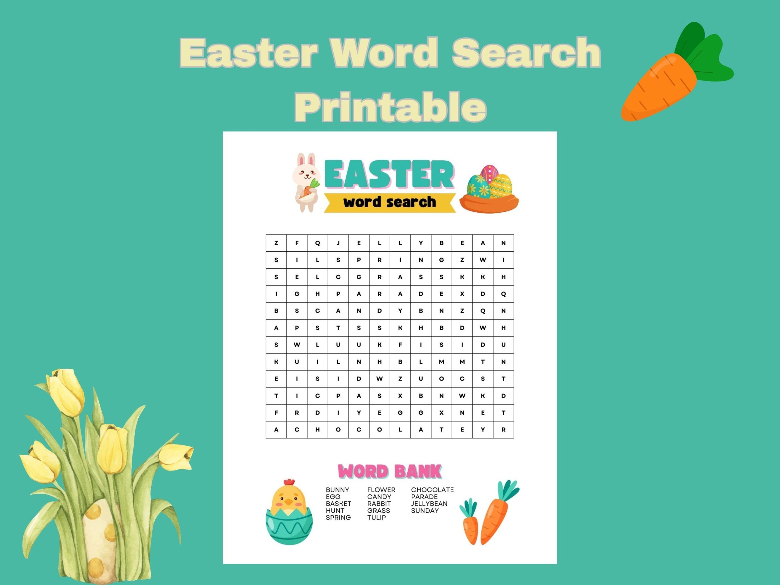 easter word search