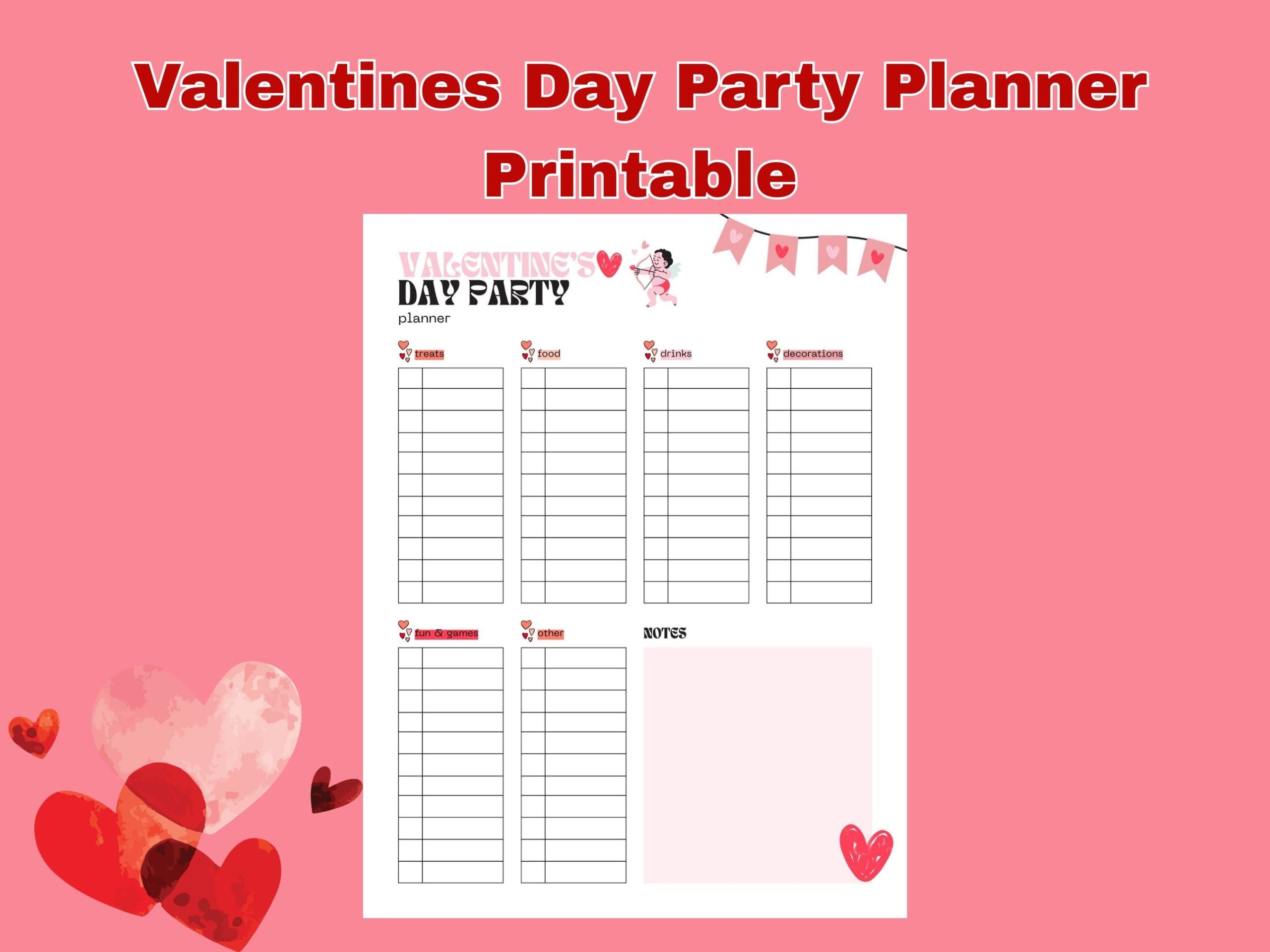 valentines day party planner