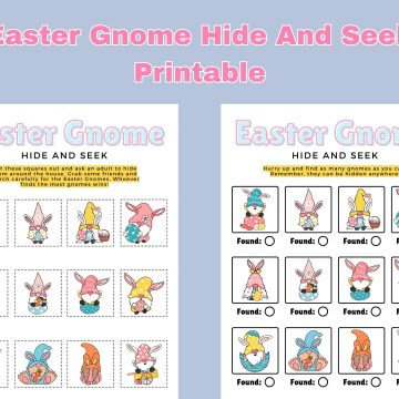 easter gnome hide and seek