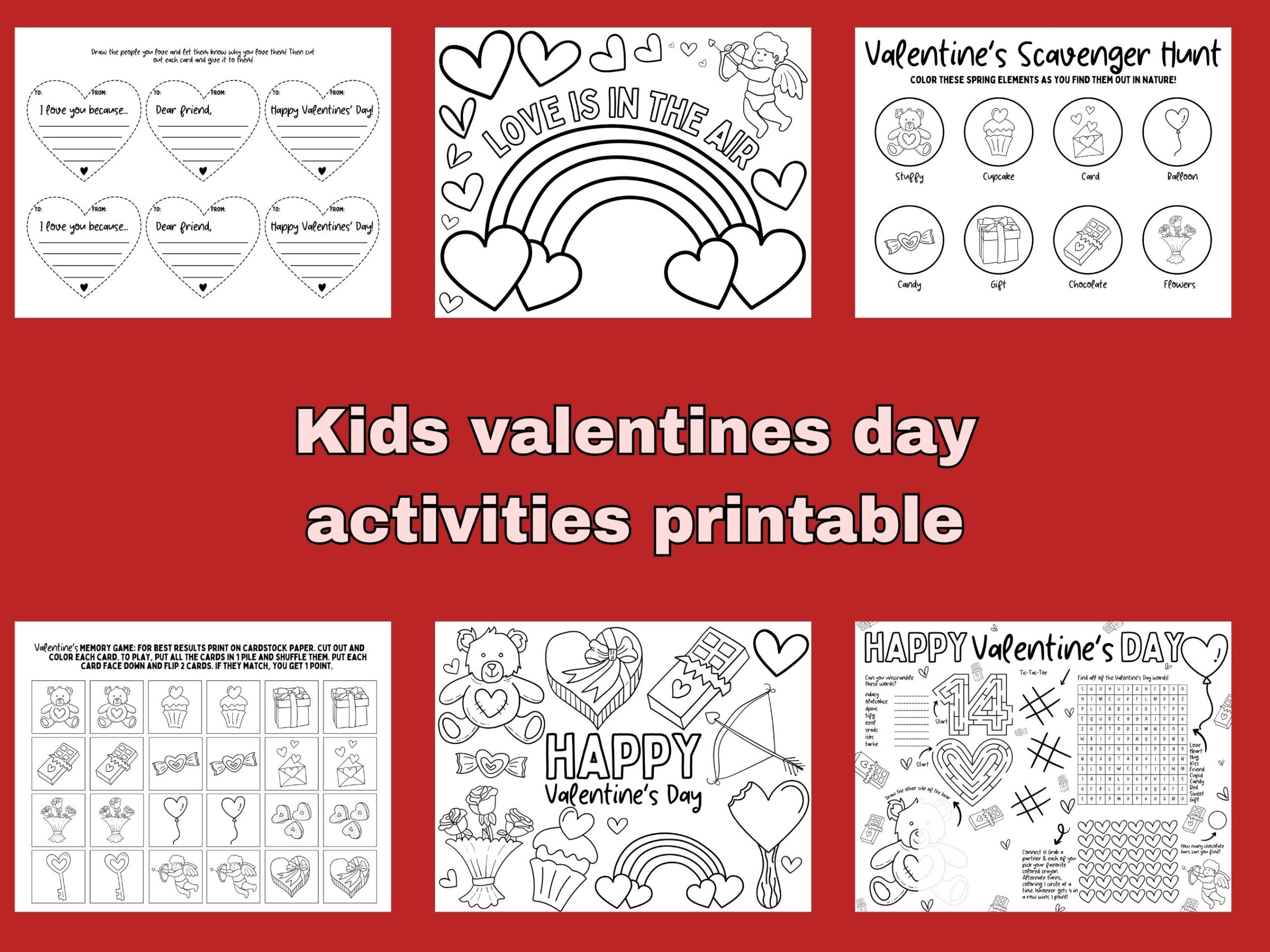 kids valentines day activities
