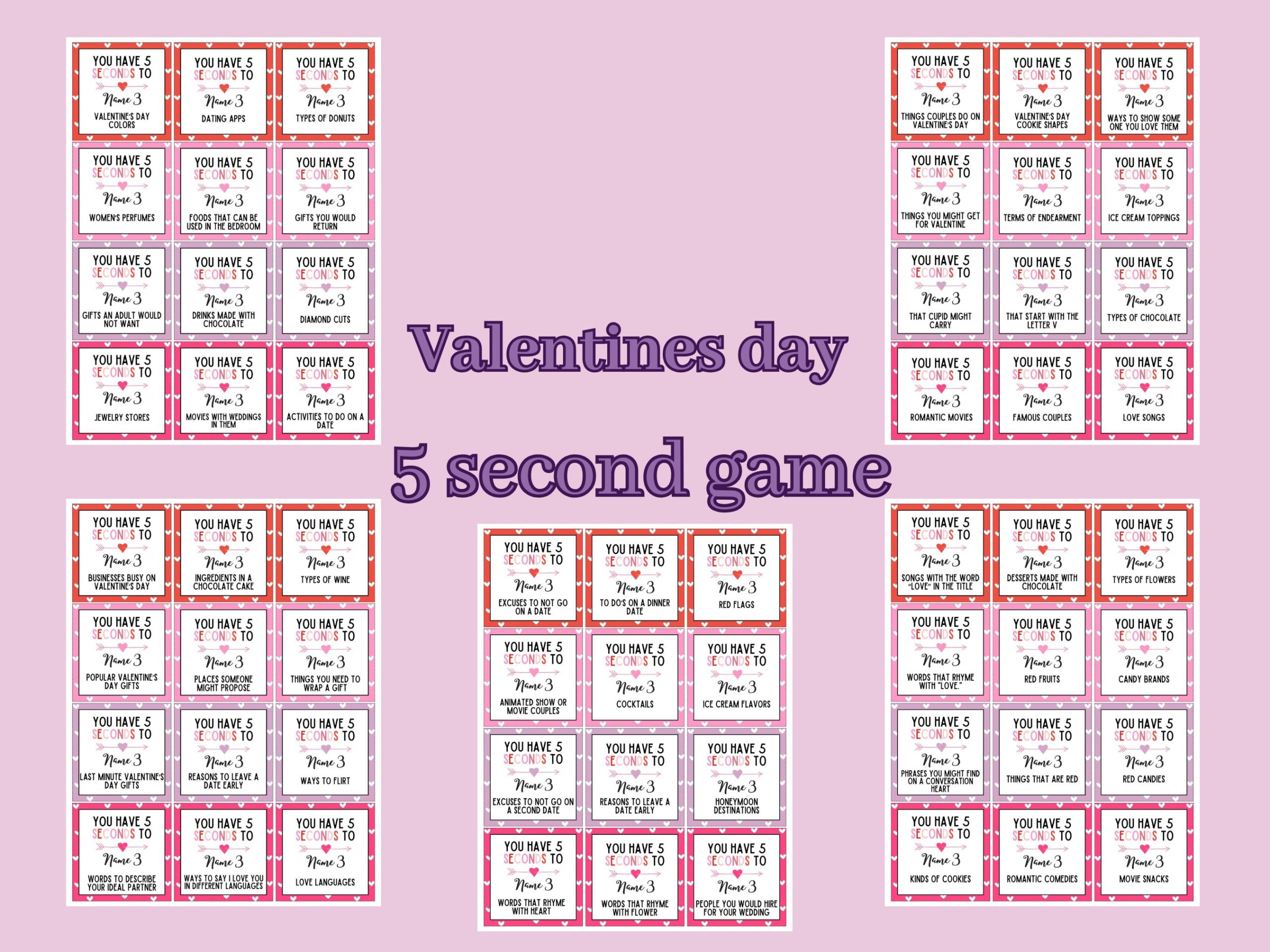 valentines day 5 second game
