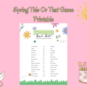 spring this or that game