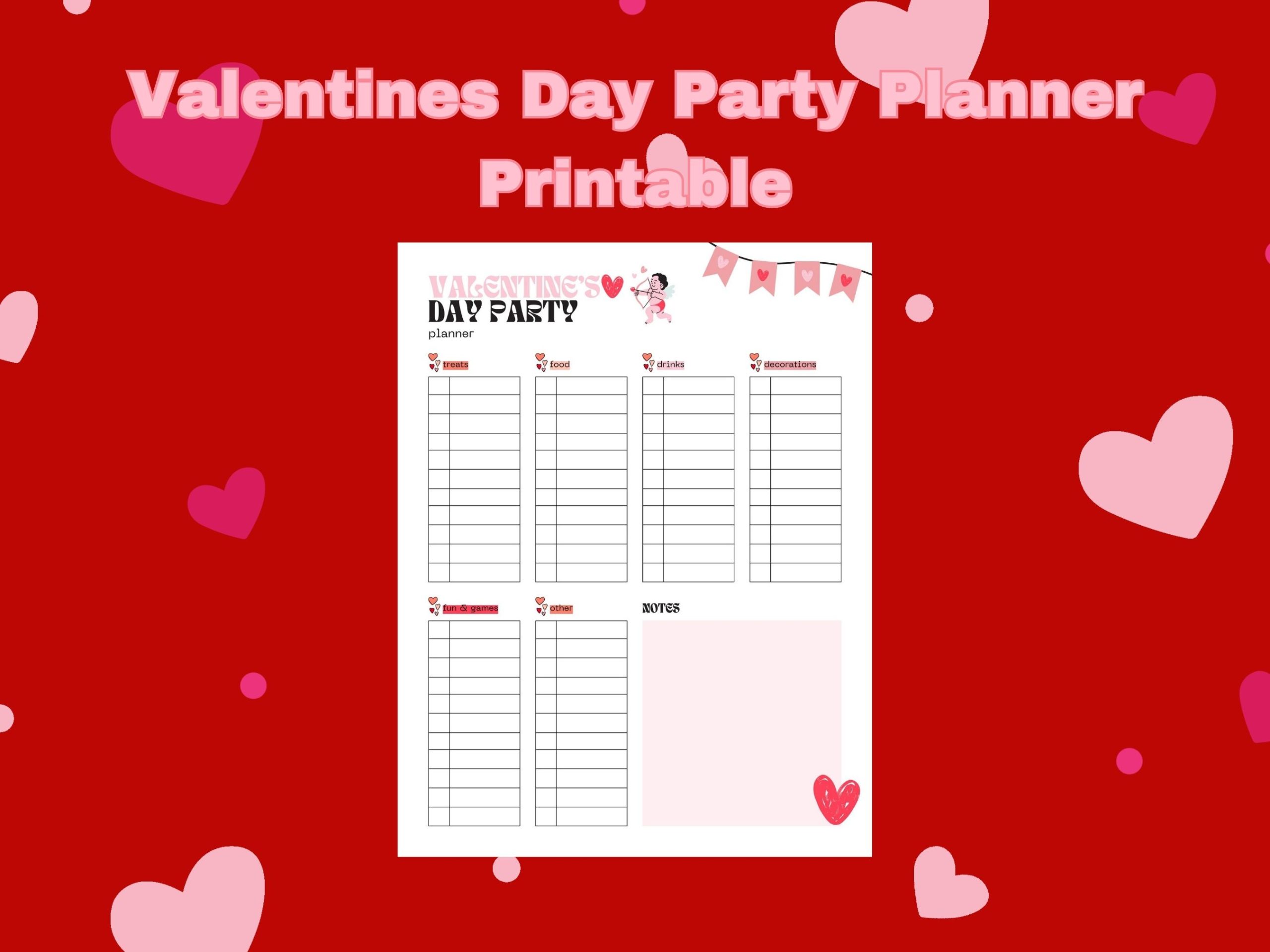 valentines day party planner