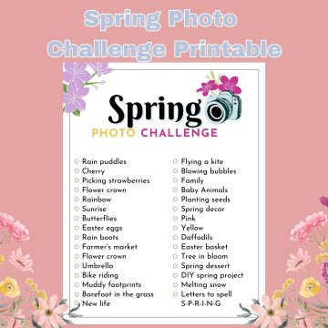 spring photo challenge