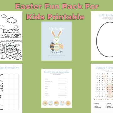easter fun pack for kids