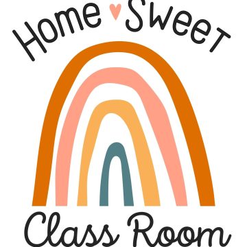 boho homeschool poster