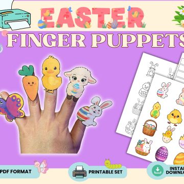 easter finger puppets