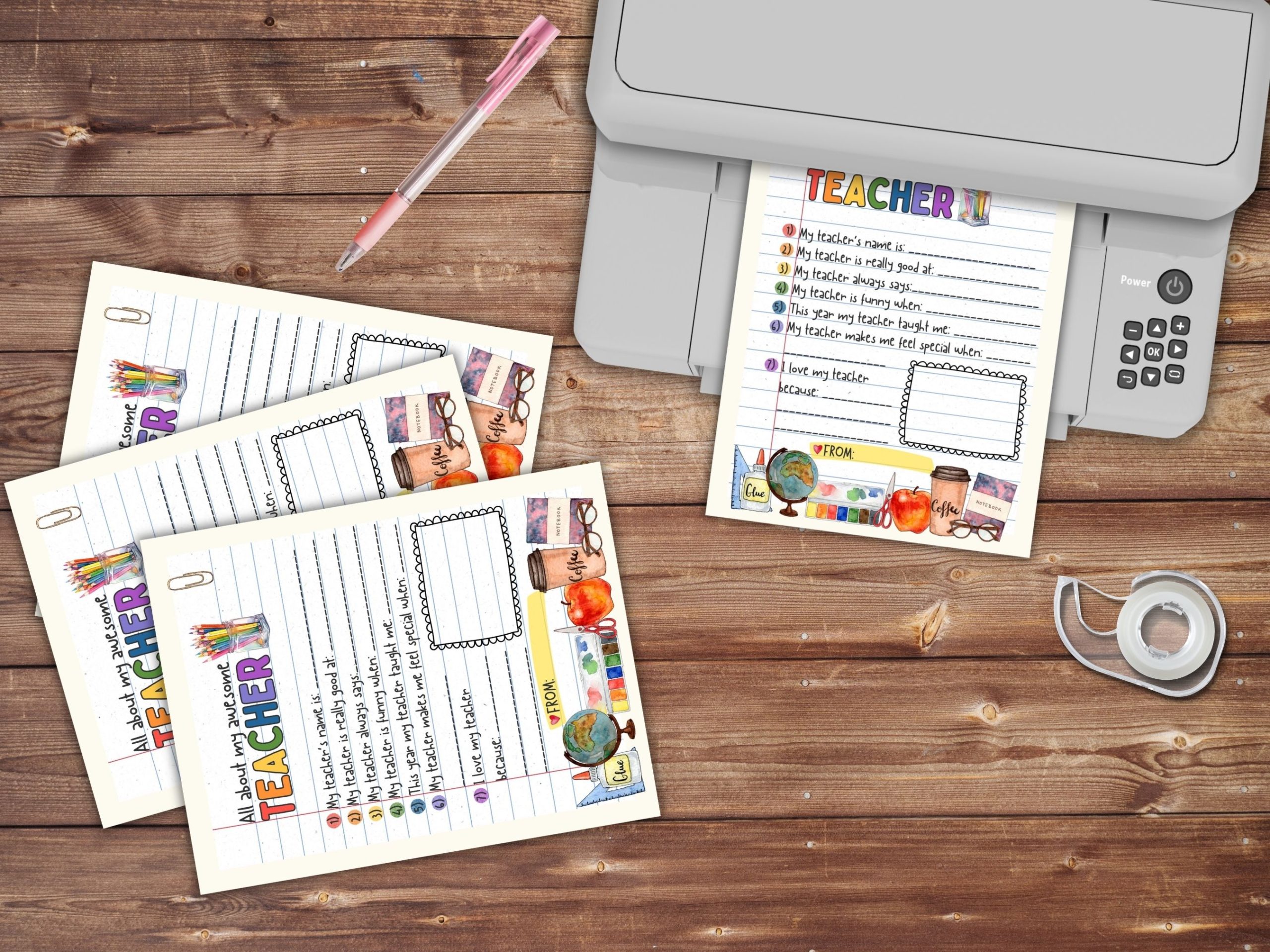 all about my awesome teacher