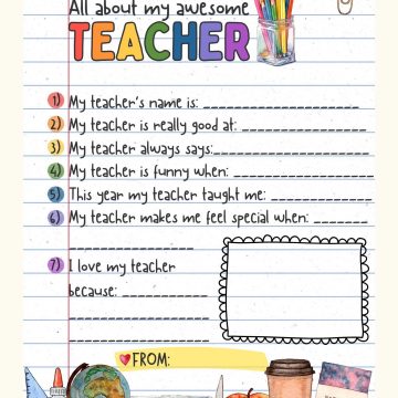 all about my awesome teacher