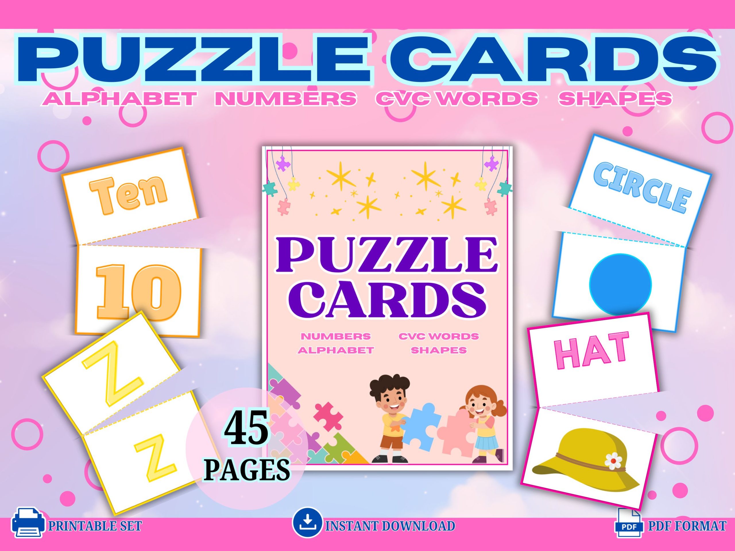 puzzle cards