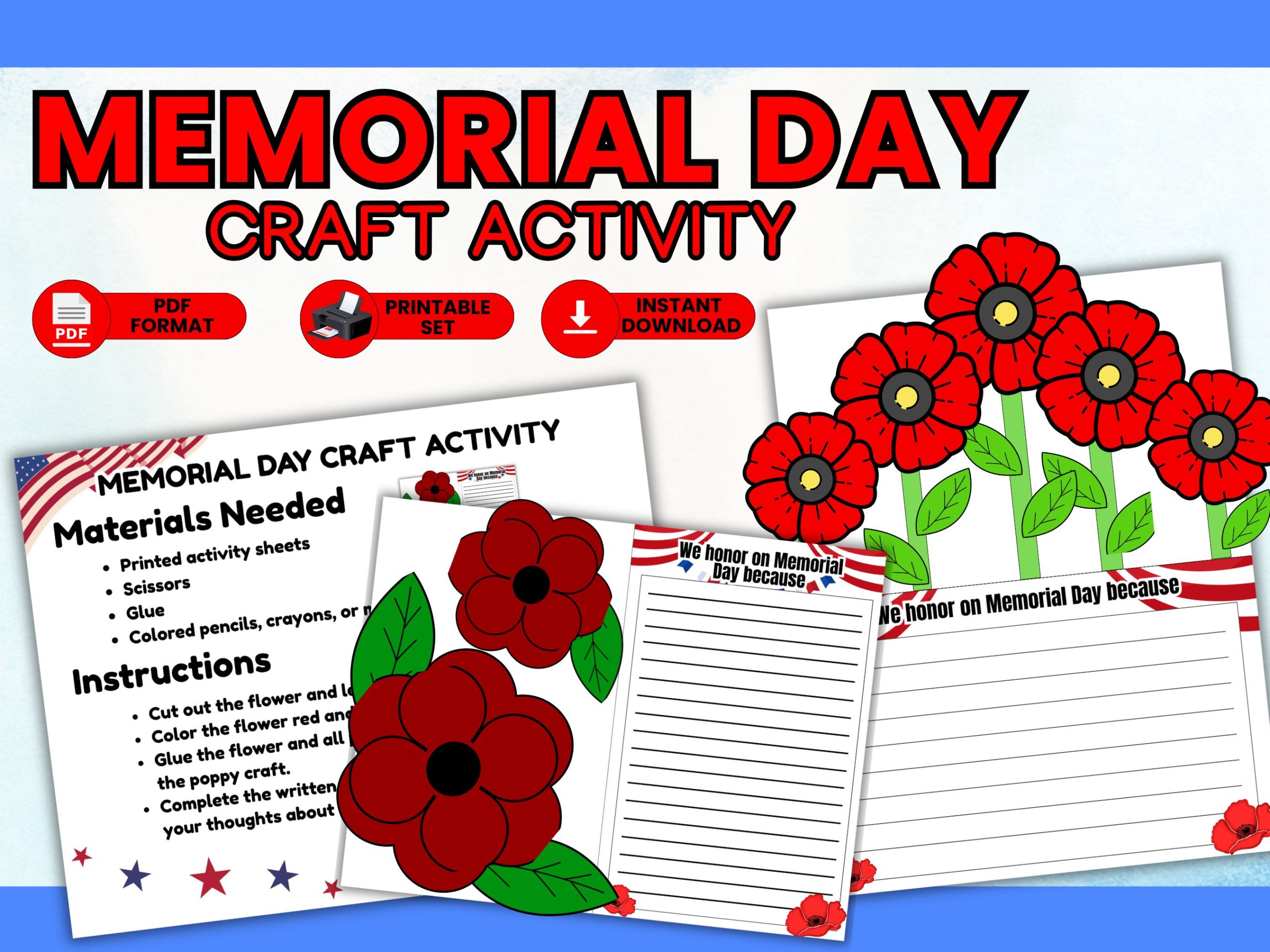 Memorial Day Craft Activity