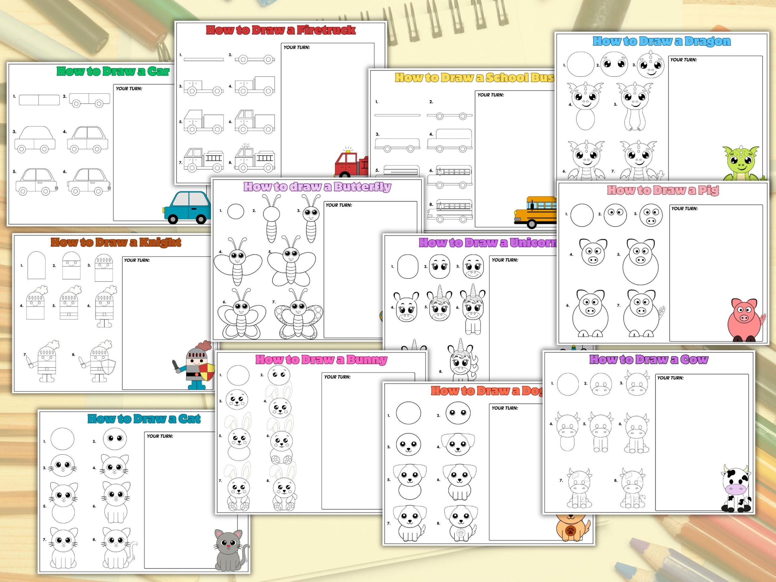 step by step drawing