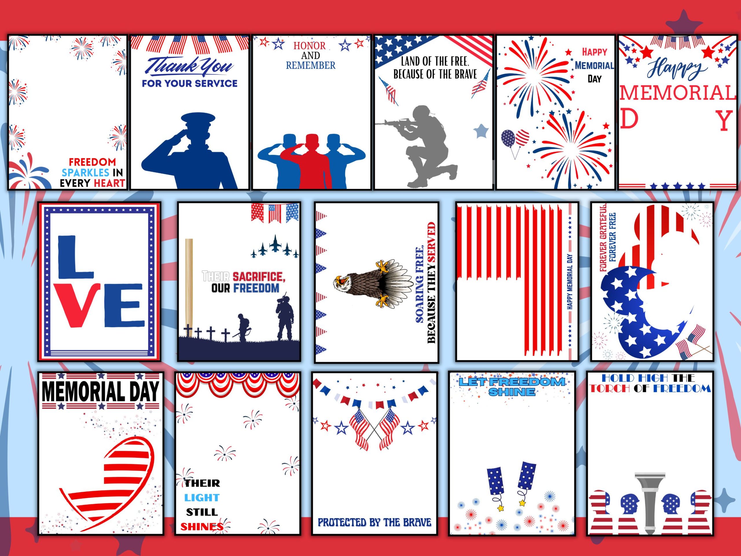 memorial day handprint art