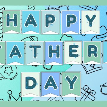 FATHERS DAY BANNER