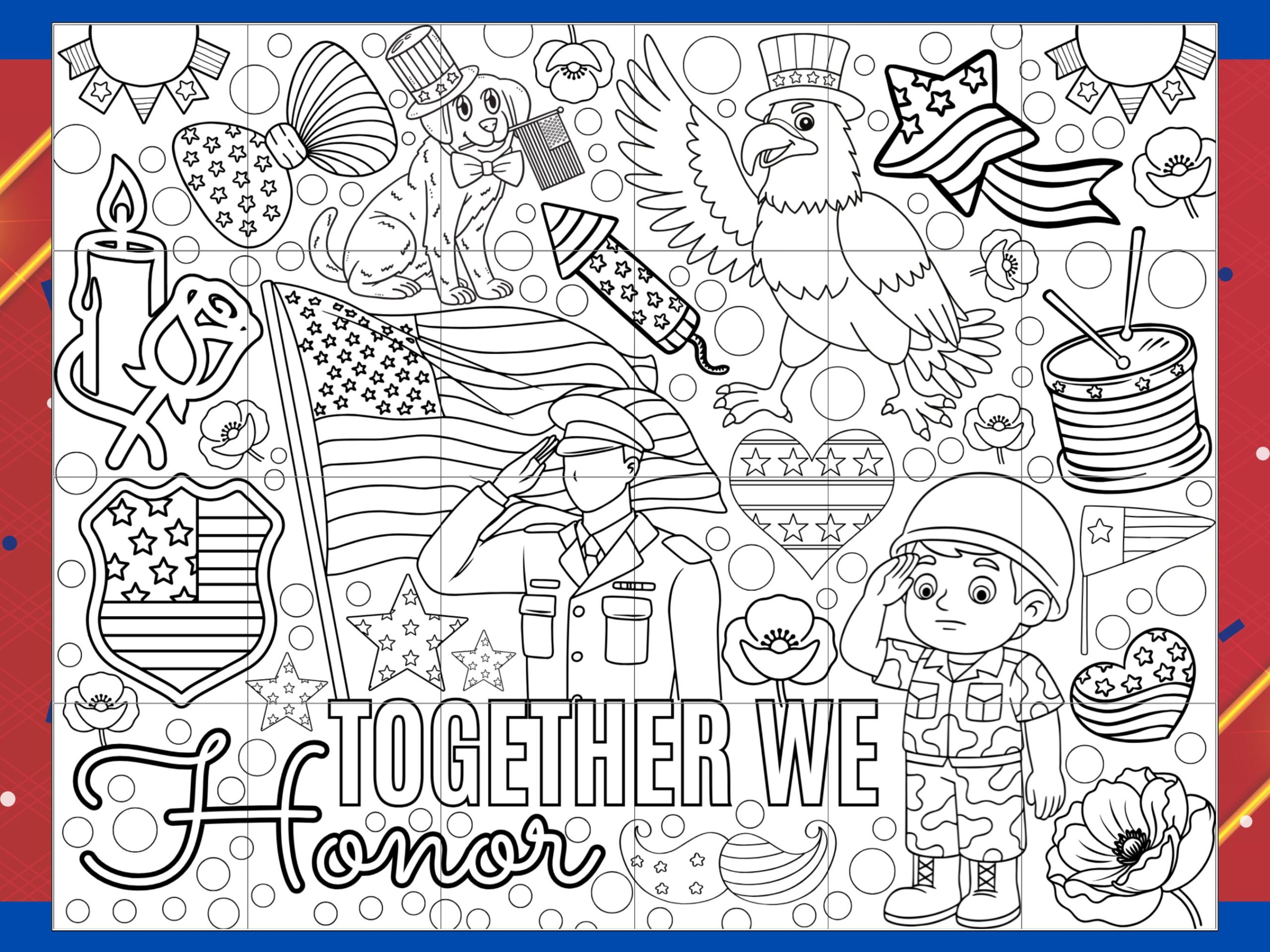 memorial day collaboration poster