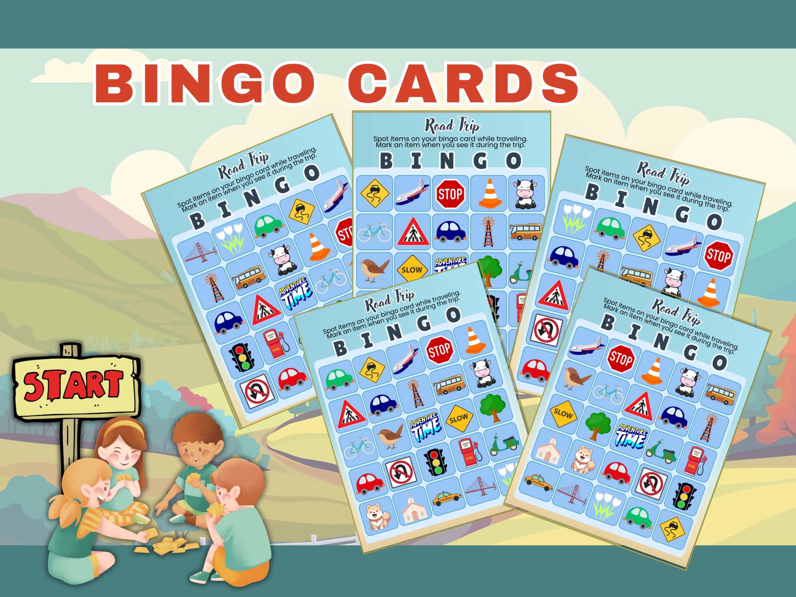 road trip activities for kids