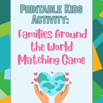 families around the world matching game