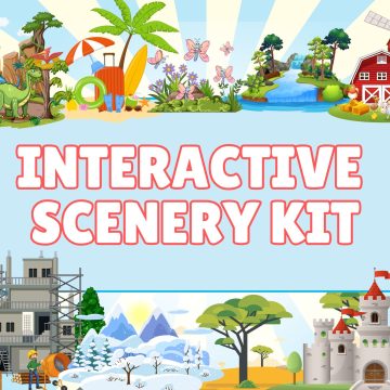 interactive scenery kit