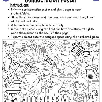 memorial day collaboration poster