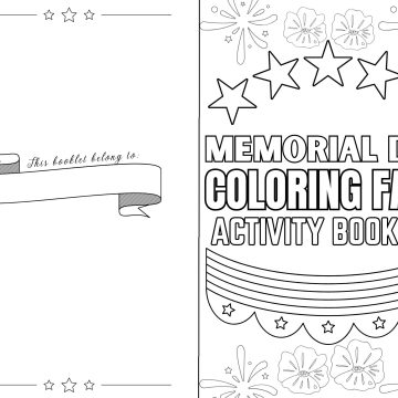 memorial day activity booklet