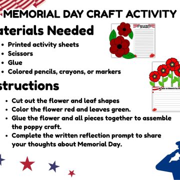 Memorial Day Craft Activity