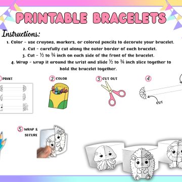 printable bracelet