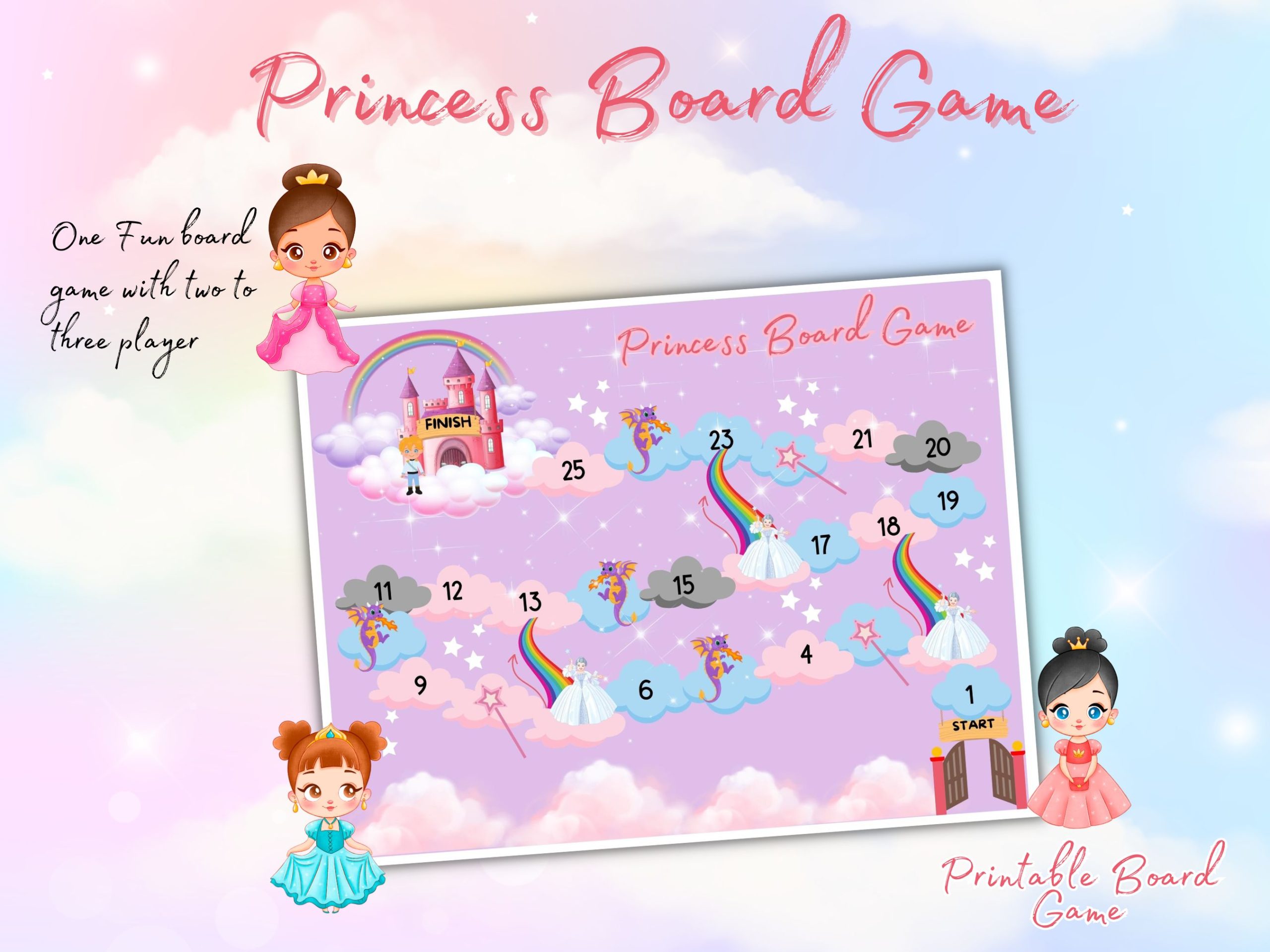 Princess board game