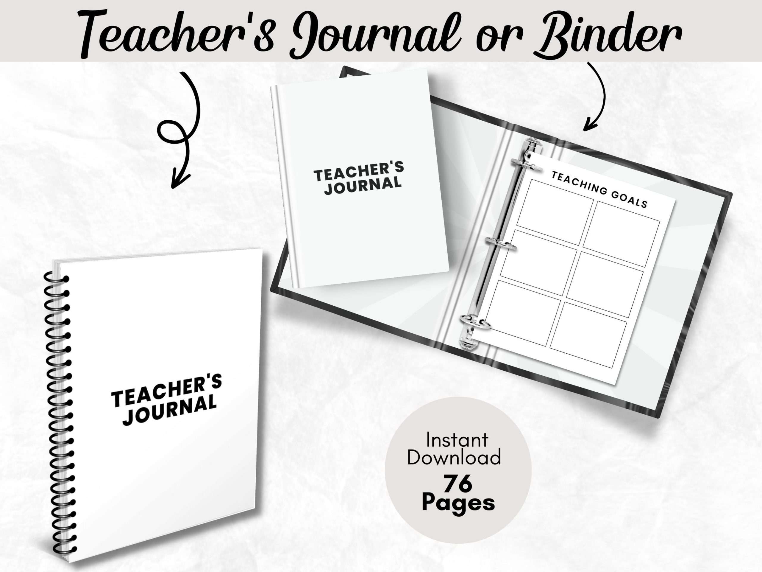 teacher journal