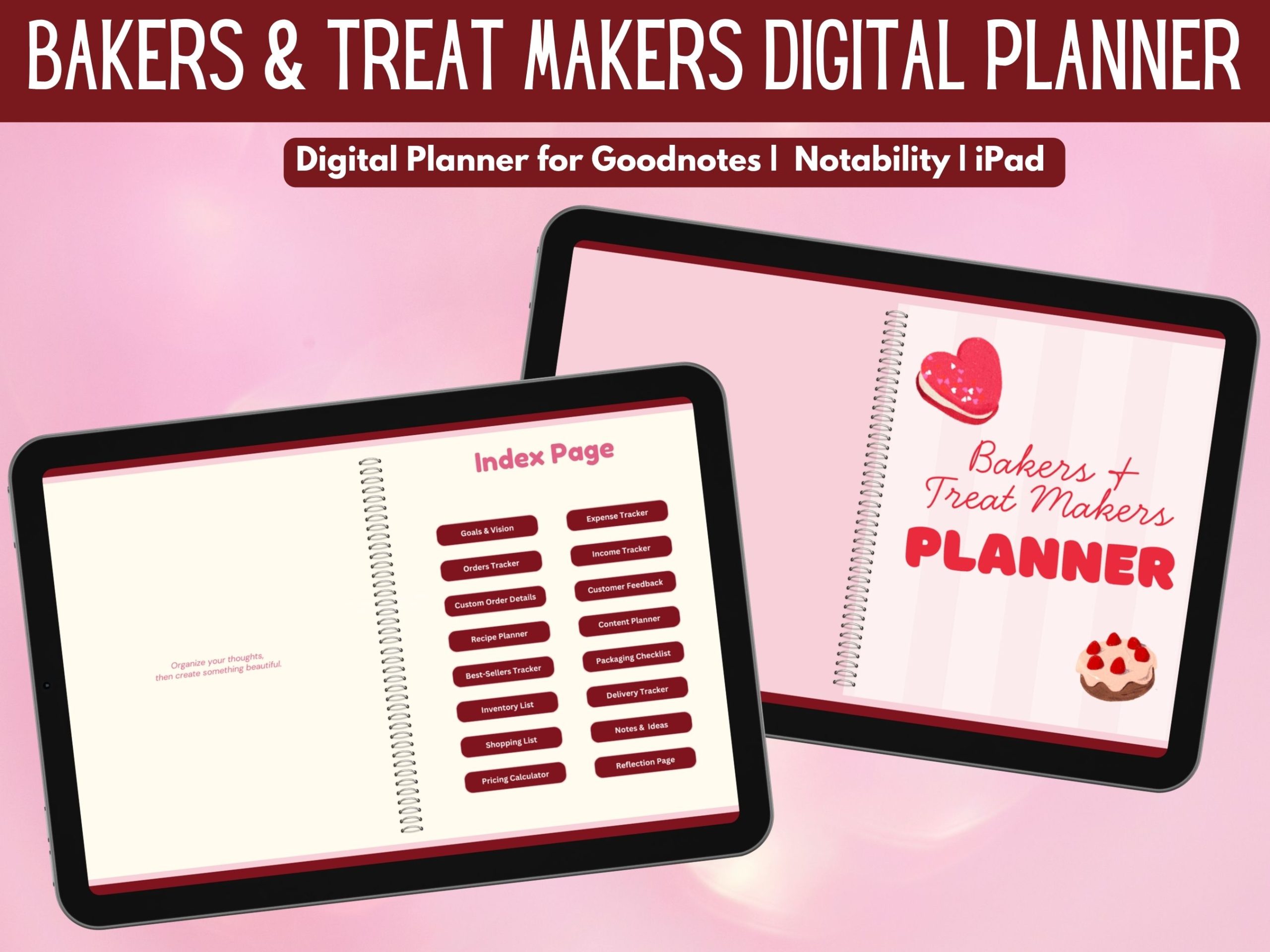 Bakers And Treat Makers Digital Planner