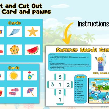 summer word game