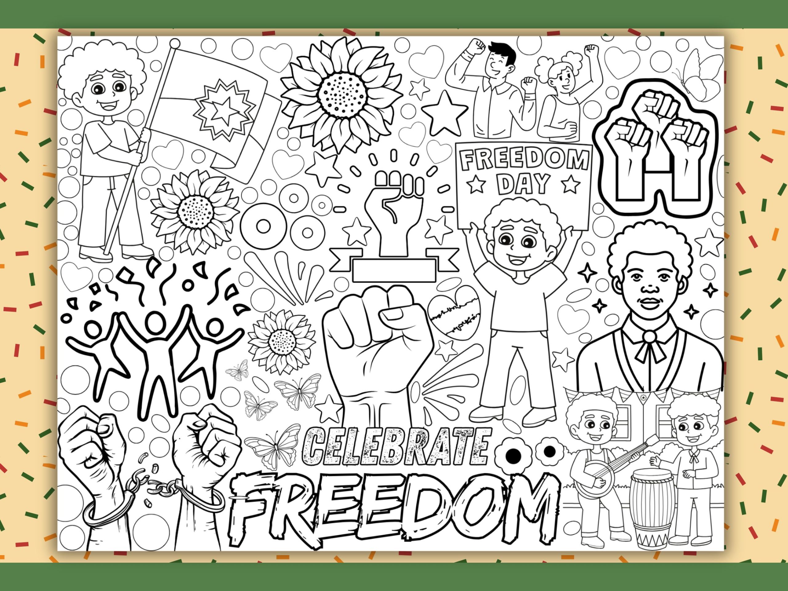 juneteenth collaboration poster