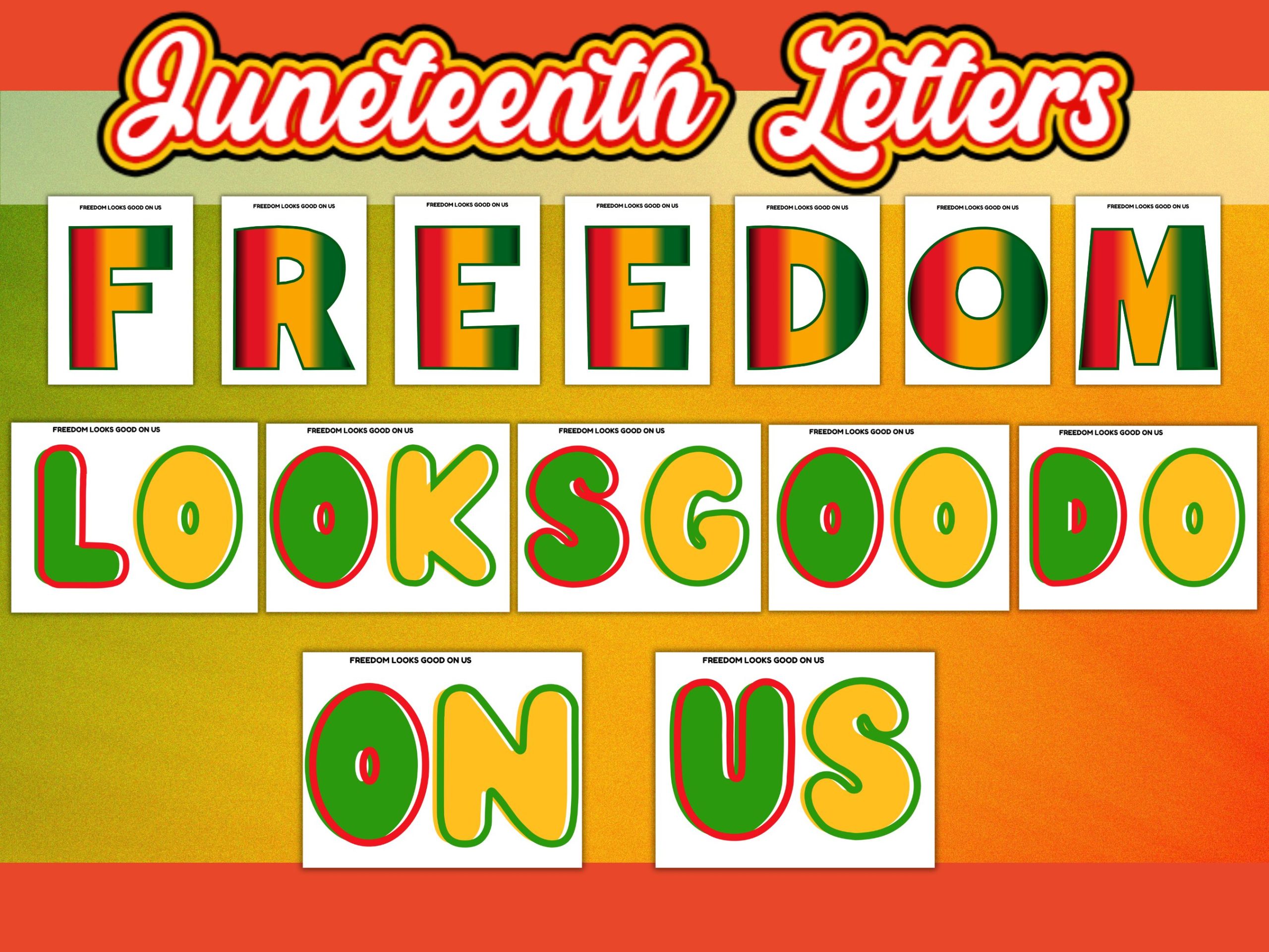 juneteenth bulletin board kit