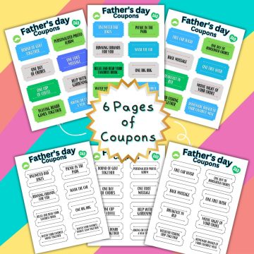 fathers day activity bundle