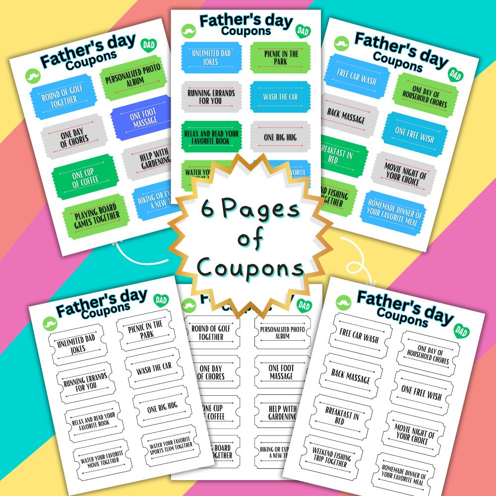fathers day activity bundle