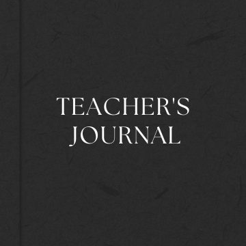black and white teachers journal