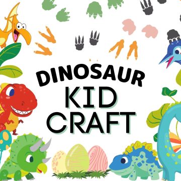 dinosaur kid craft bundle