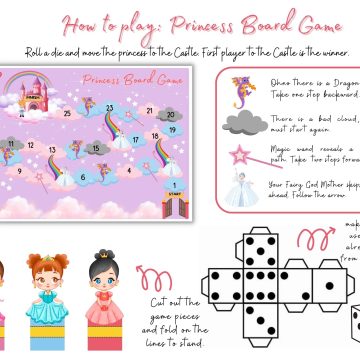 Princess board game