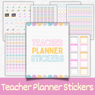 teacher planner stickers