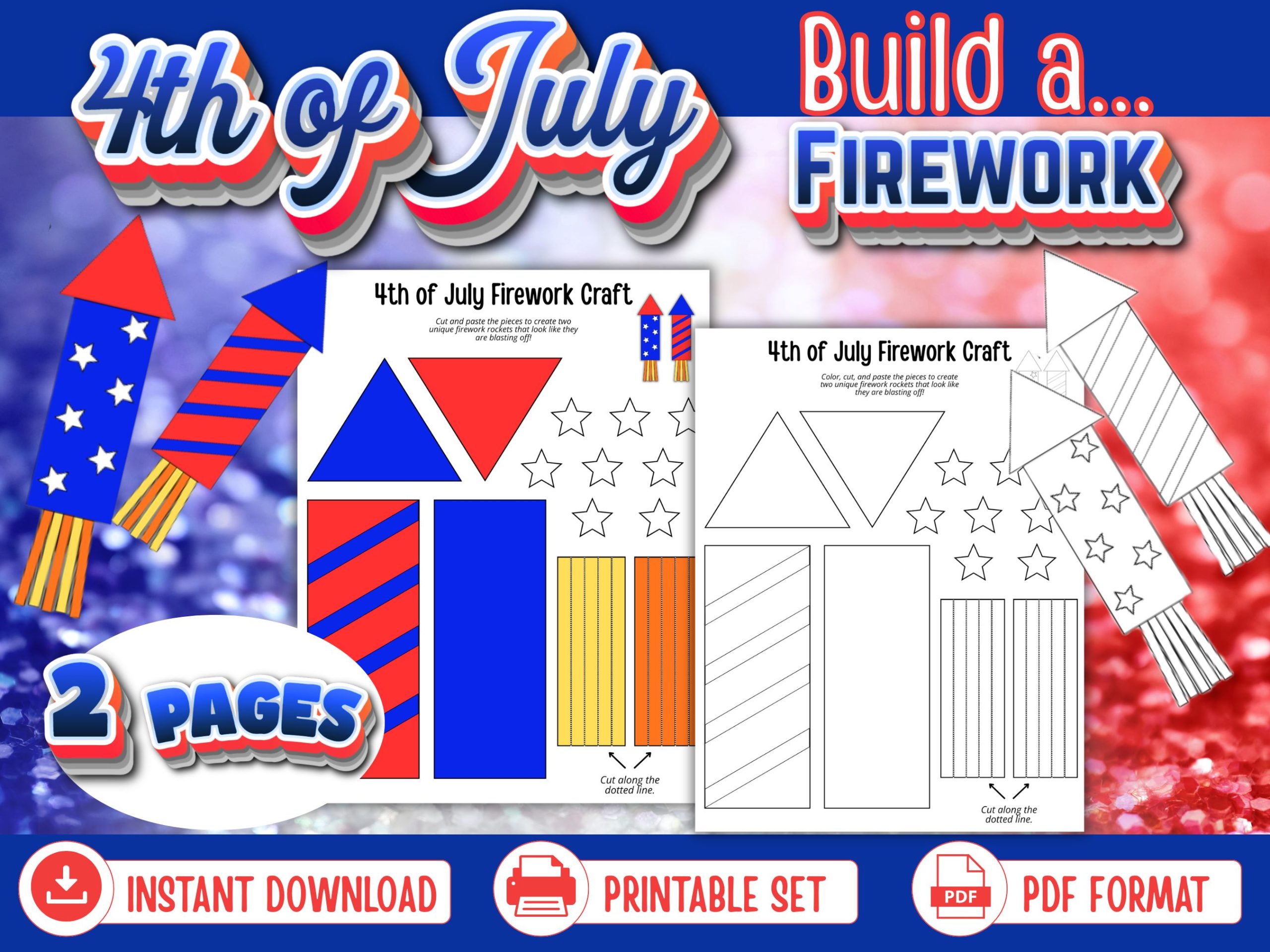build a 4th of july firework