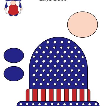 Build a 4th of July Gnome