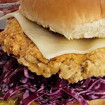 safe catch red white and blue salmon burger