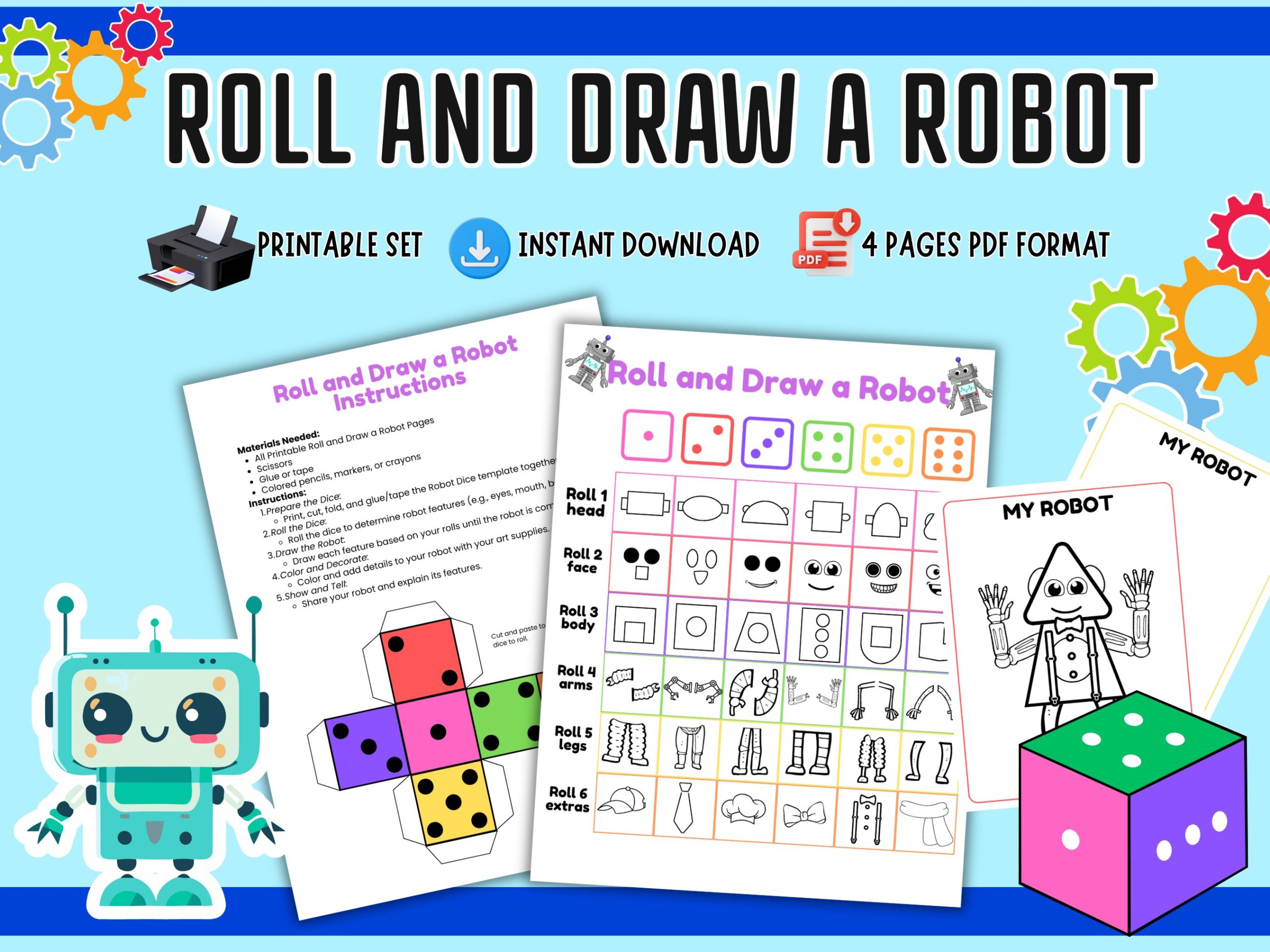 roll a robot