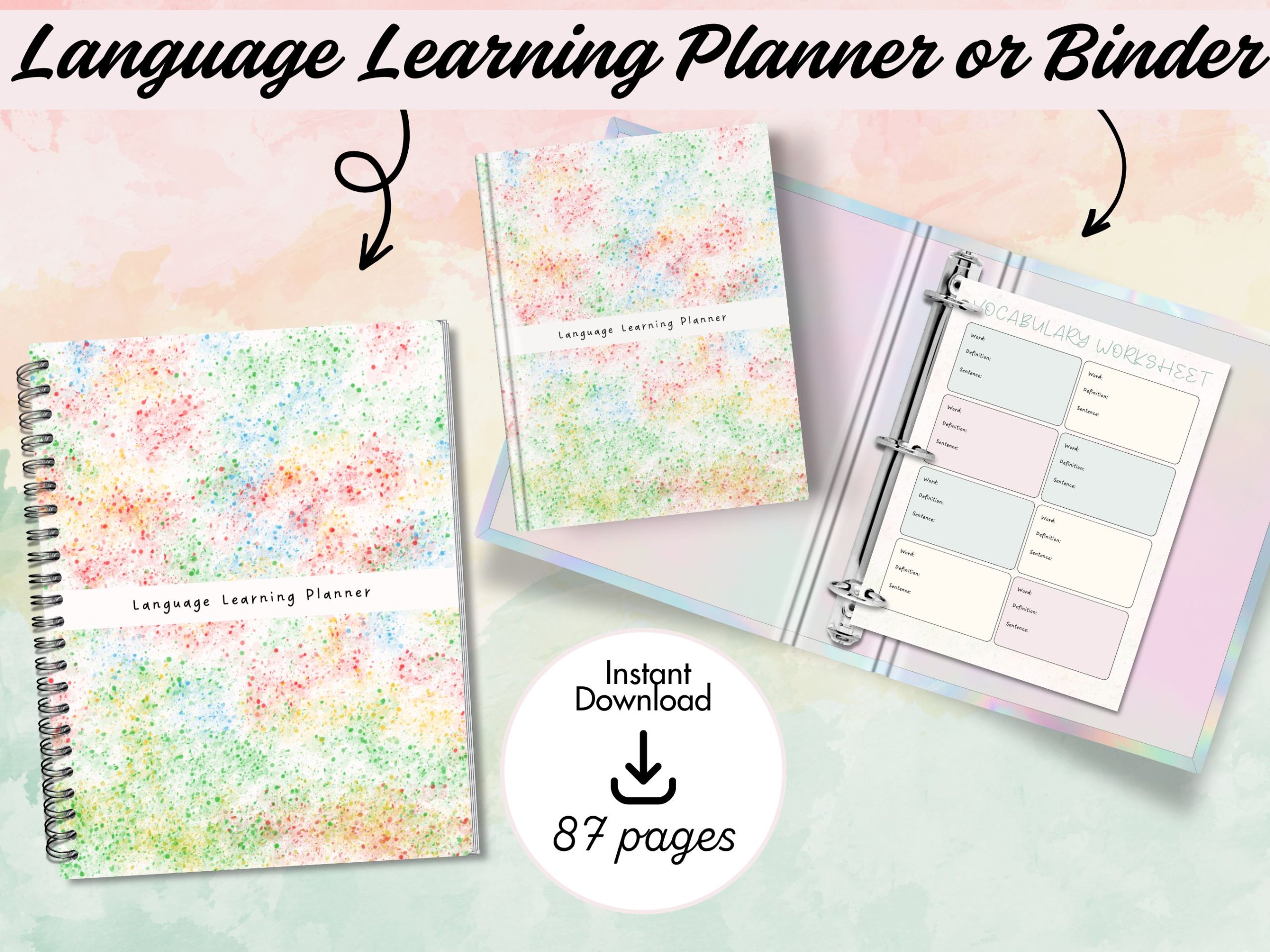 Language Learning Planner